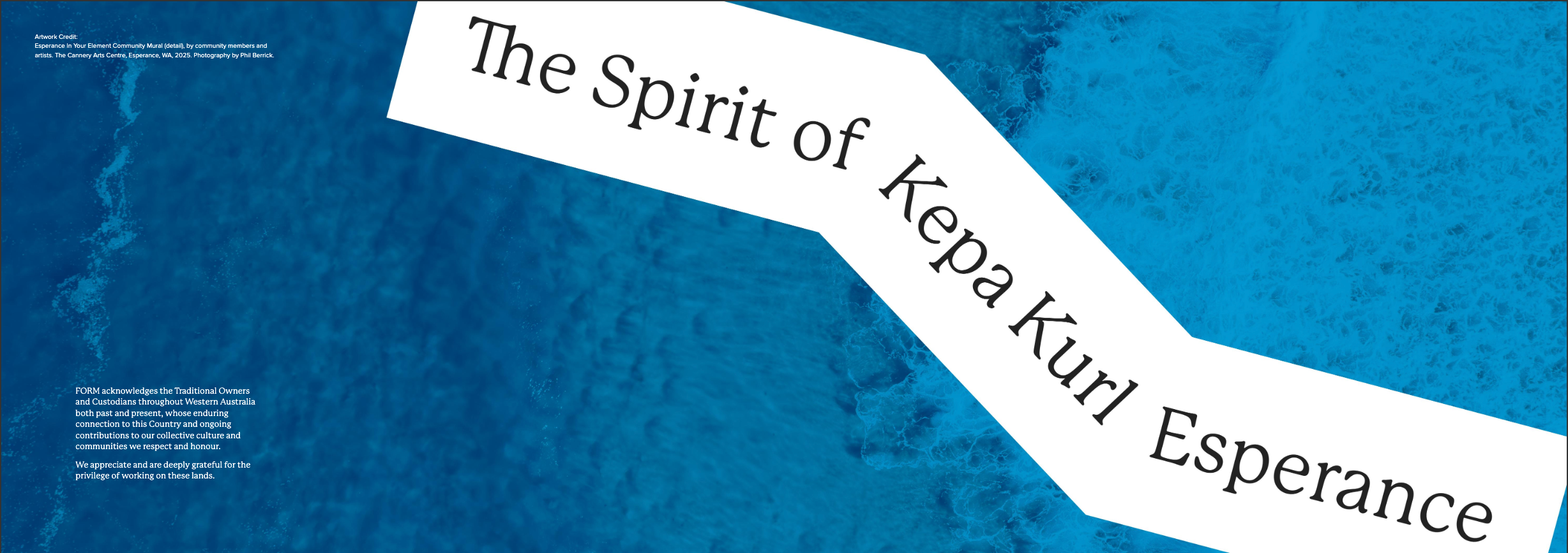 The Spirit of Kepa Kurl Esperance