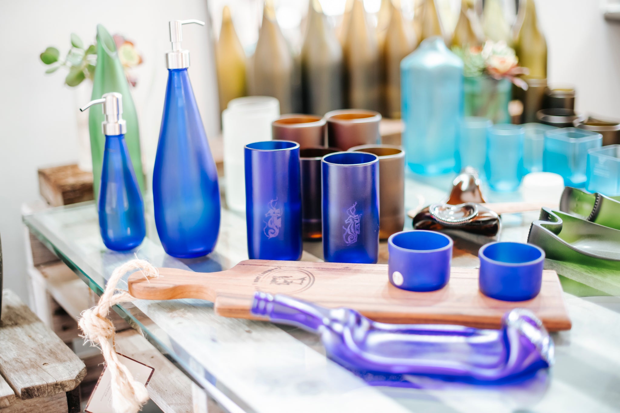 Cindy Poole Sustainable Glass Homewares