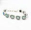 Silversmith & Fused Glass Bracelet
