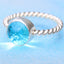 Silversmith Meg's Twist Ring